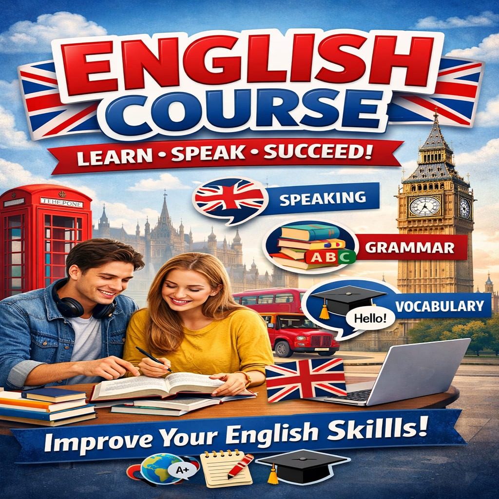 كورس اللغة الإنجليزية